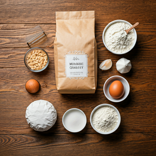 High quality baking ingredients and flour