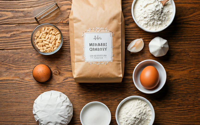 High quality baking ingredients and flour