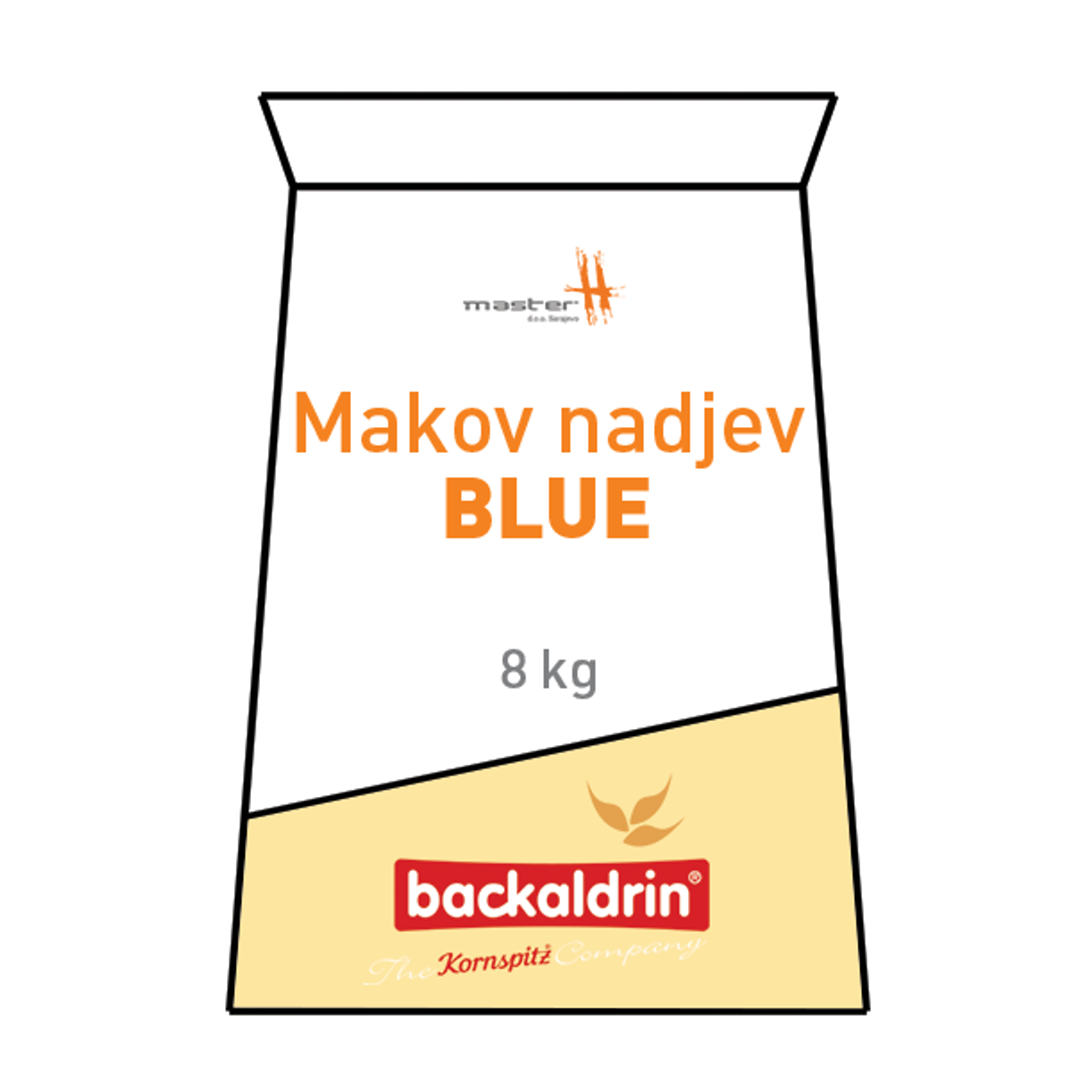 Poppy seed filling BLUE