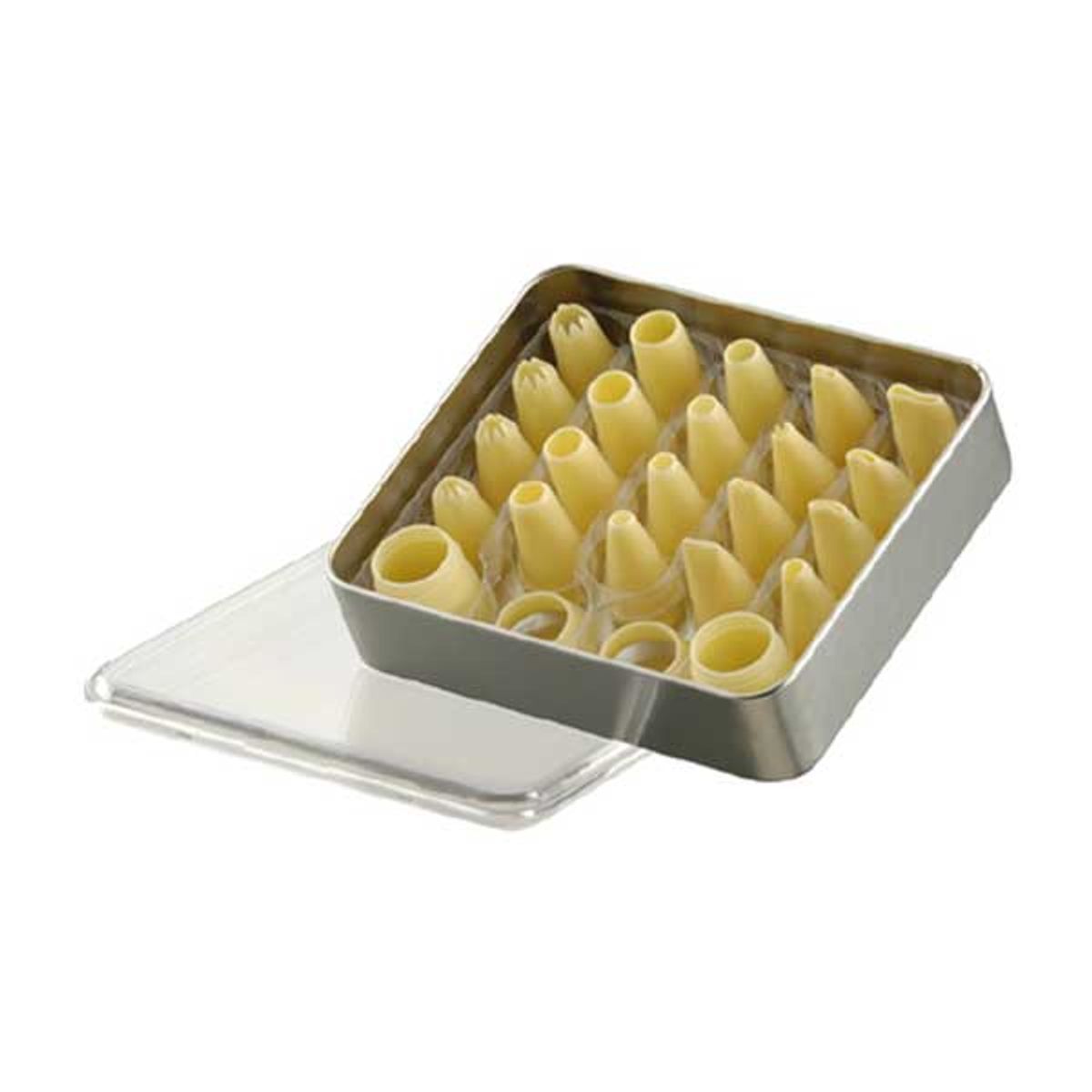 Piping tip set for piping bags 22/1 set 1