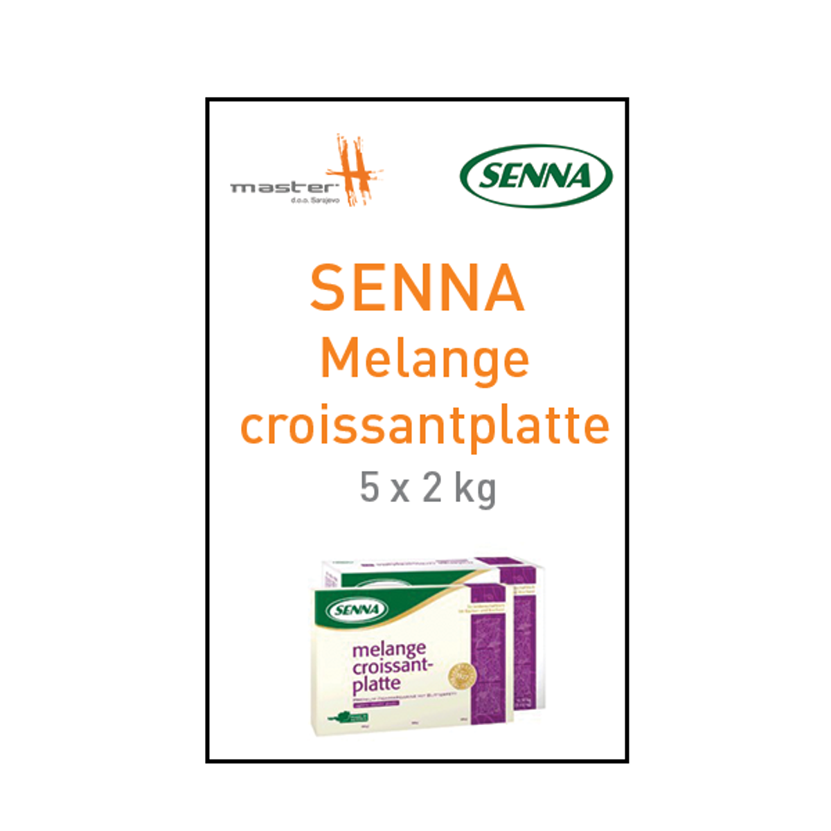 SENNA Melange croissantplatte