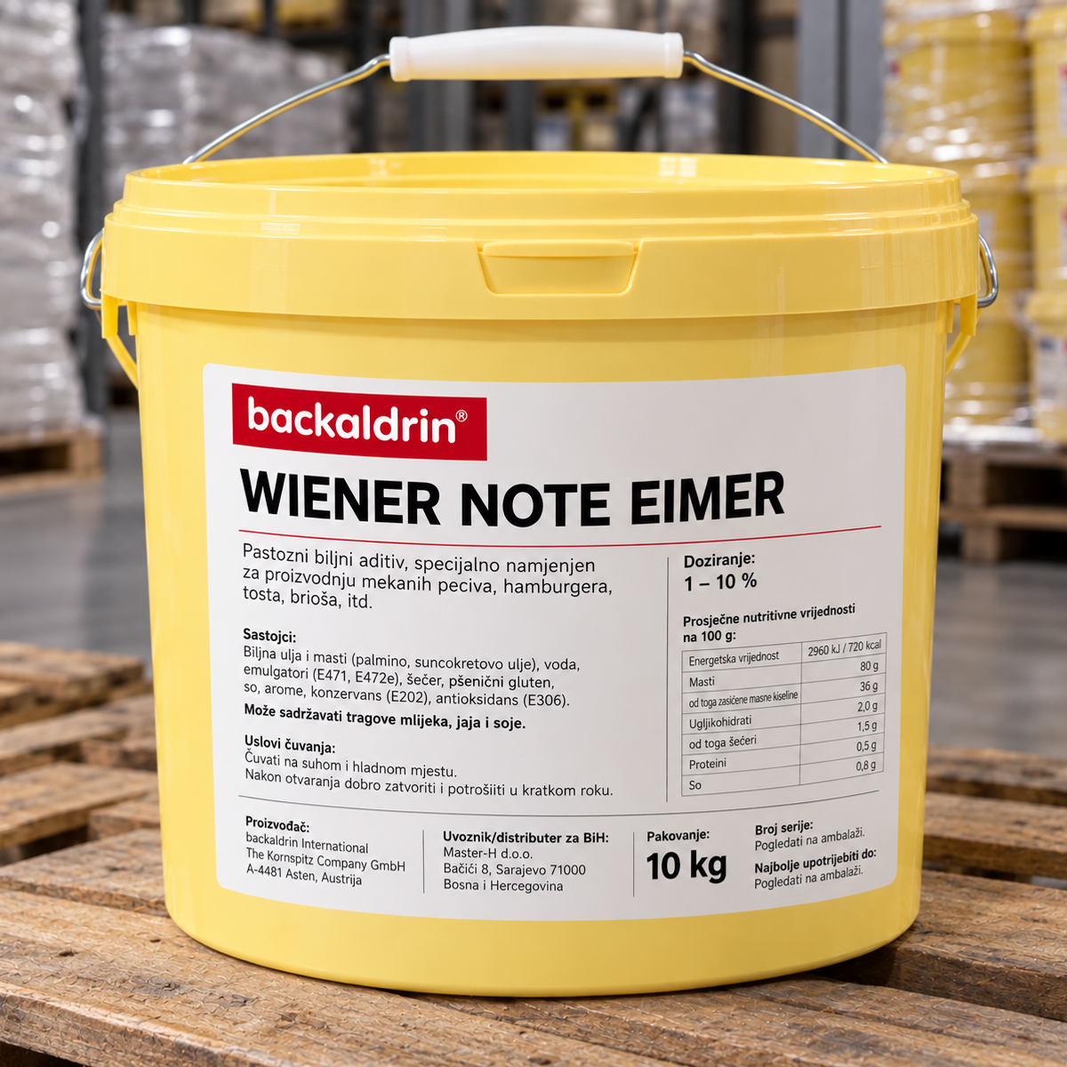 WIENER NOTE EIMER 10 kg