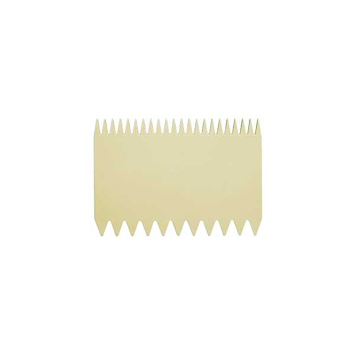 Špahtla plastična, fleksibilna – sa zubcima