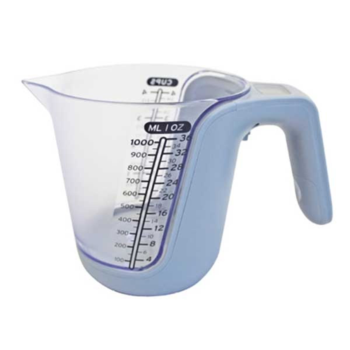 Digital measuring jug
