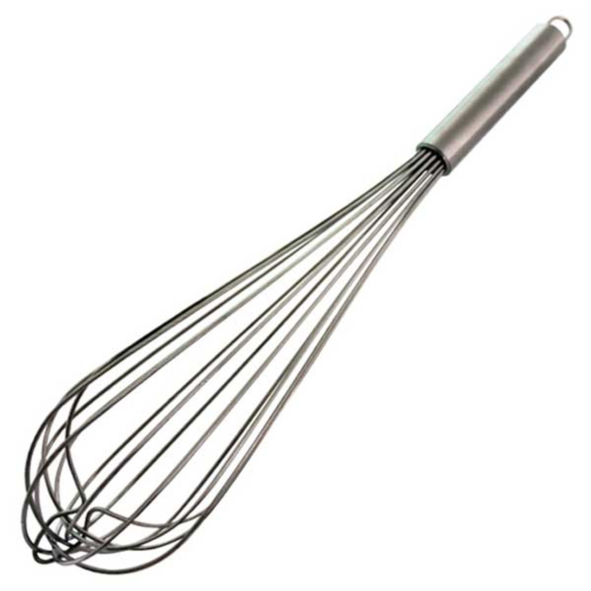 Heavy-duty metal dough whisk, 450 mm