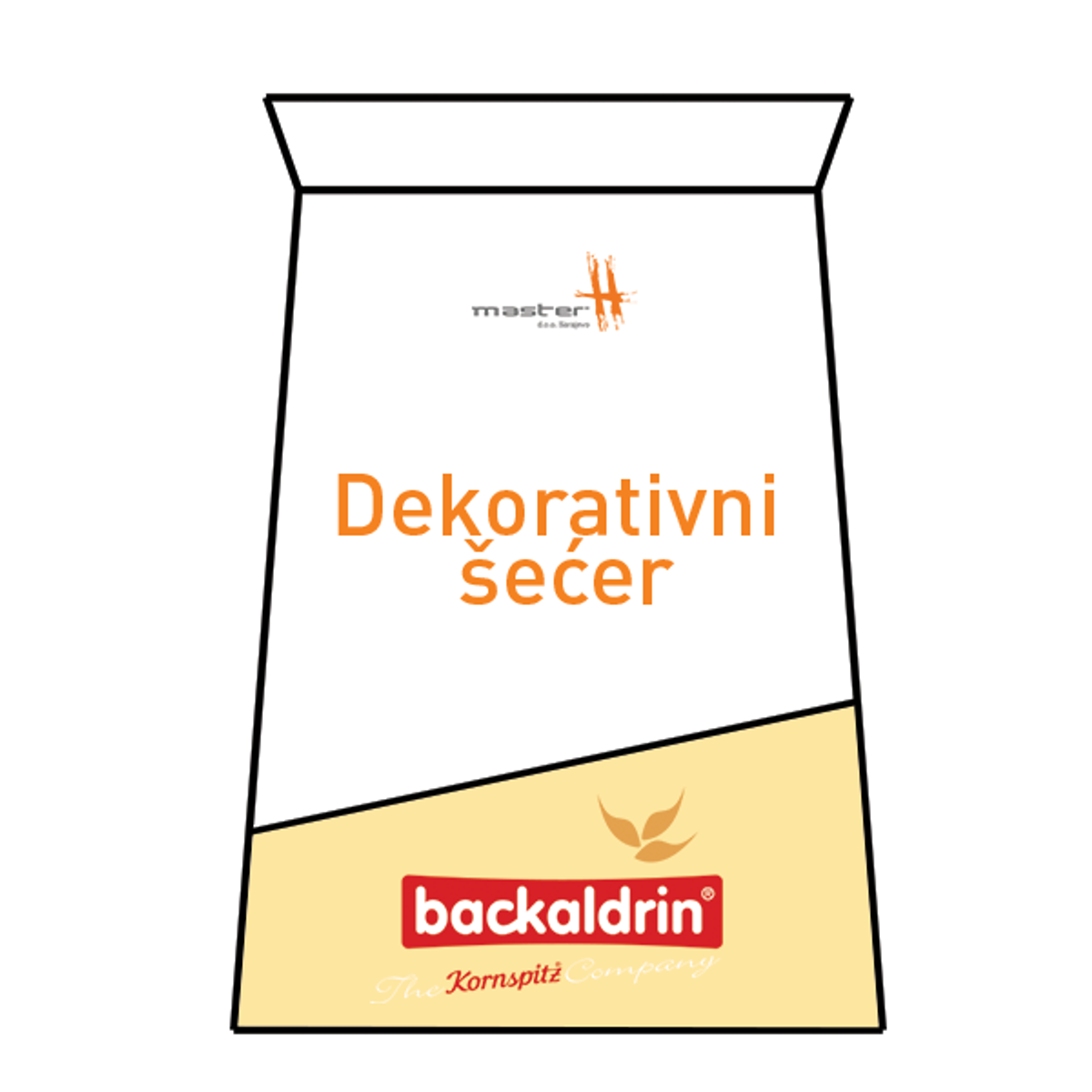 Decorative sugar