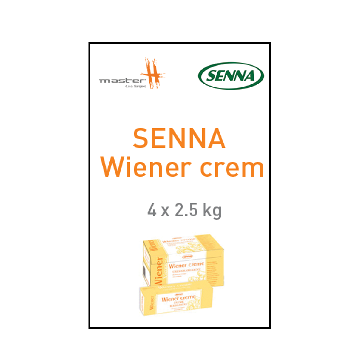 SENNA Wiener crem