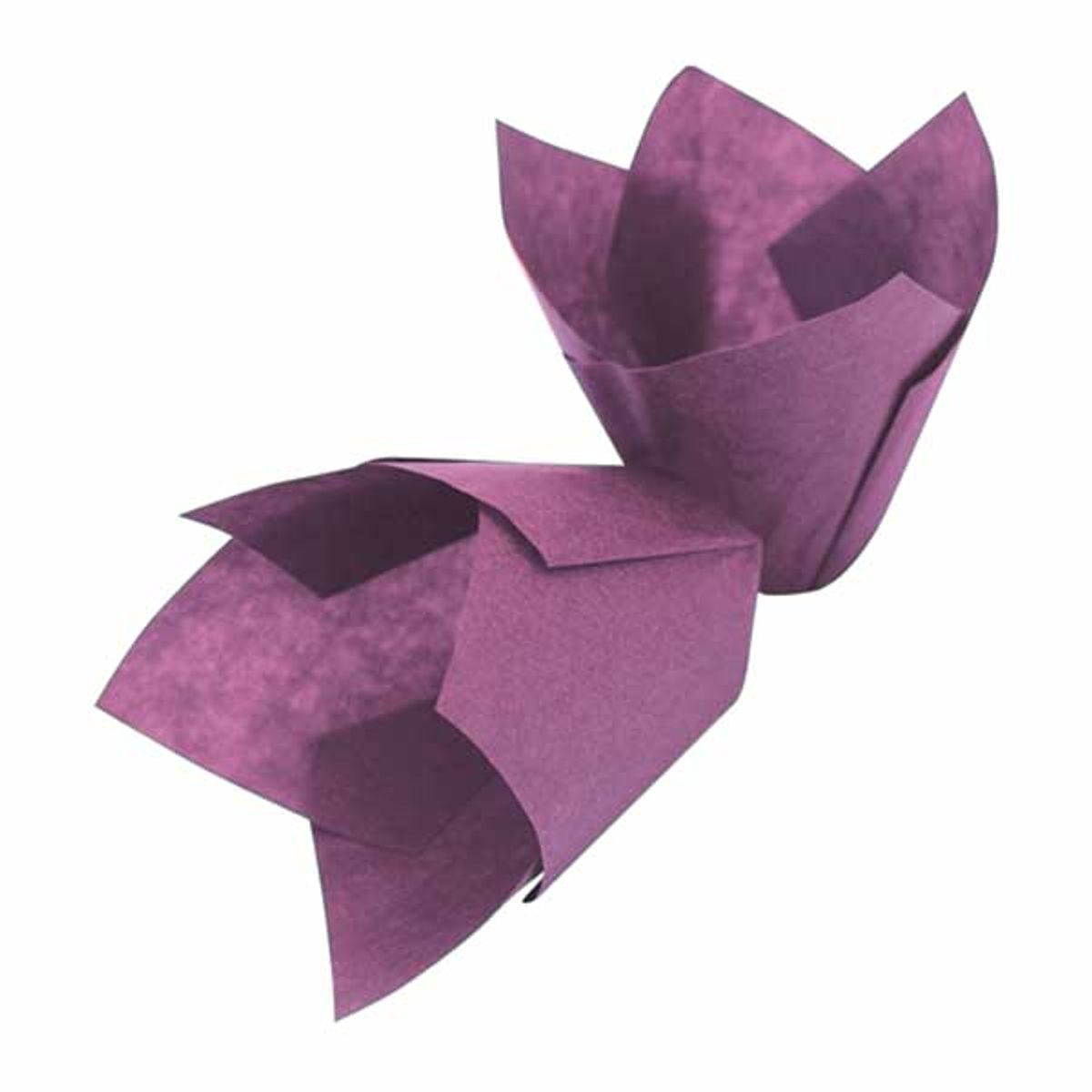 Papirići za muffine – Ljubičasti