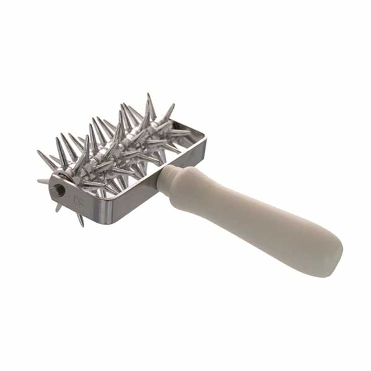 Metal dough cutting docker