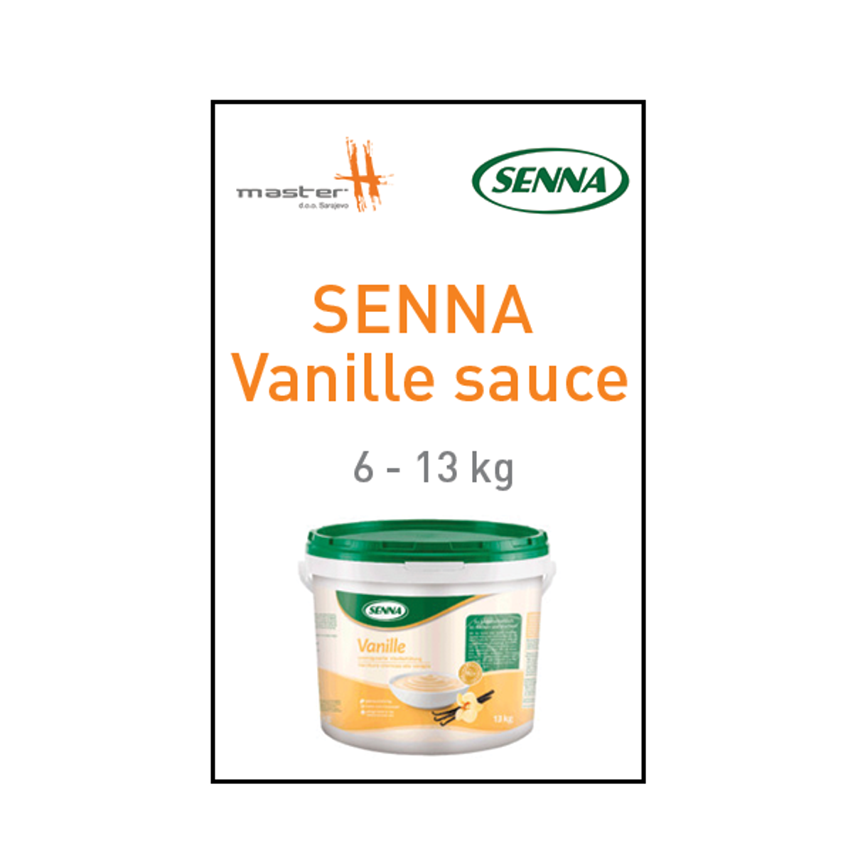 SENNA Vanille sauce