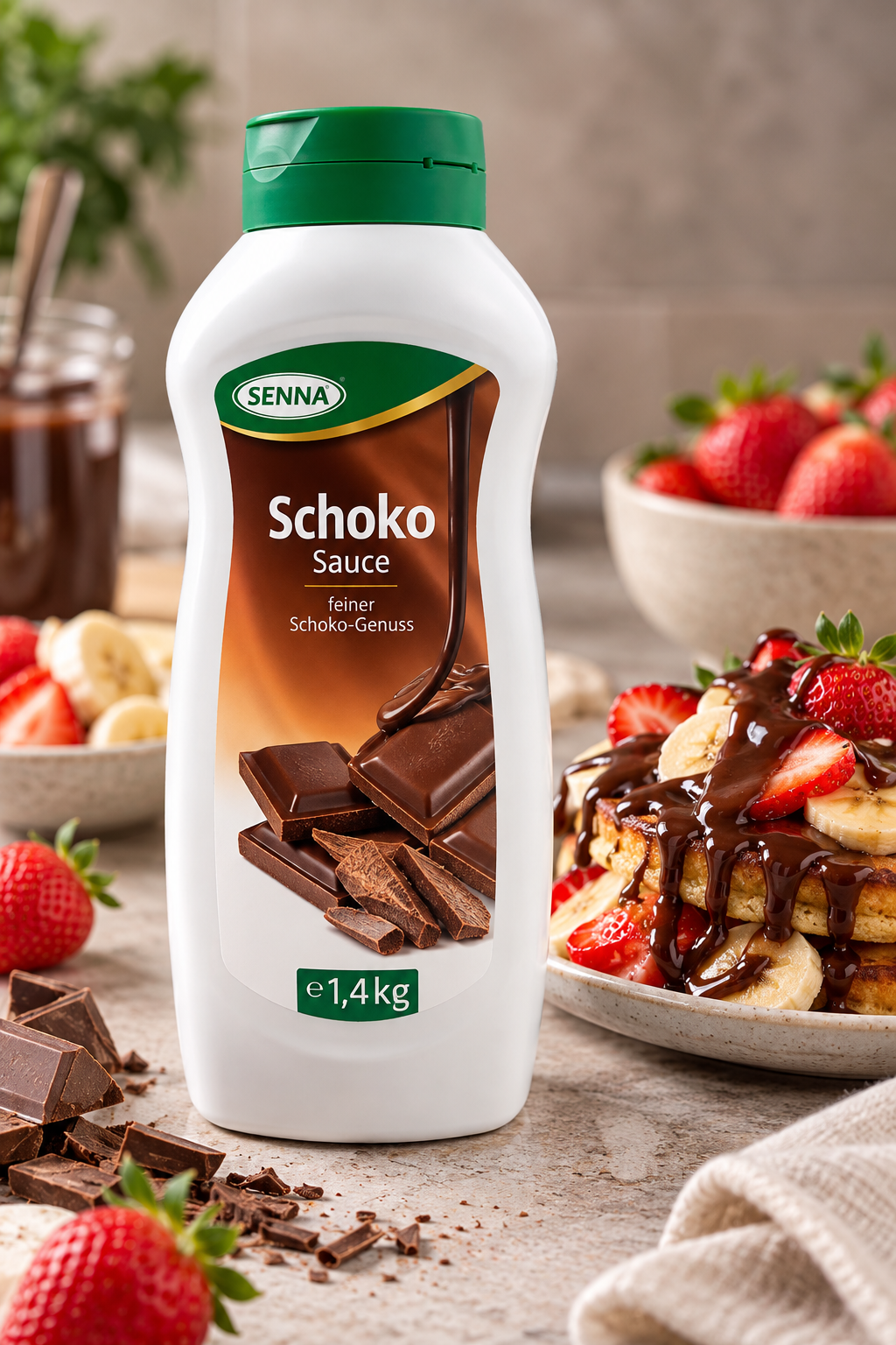 SENNA Chocolate Dessert Sauce 1,4 kg