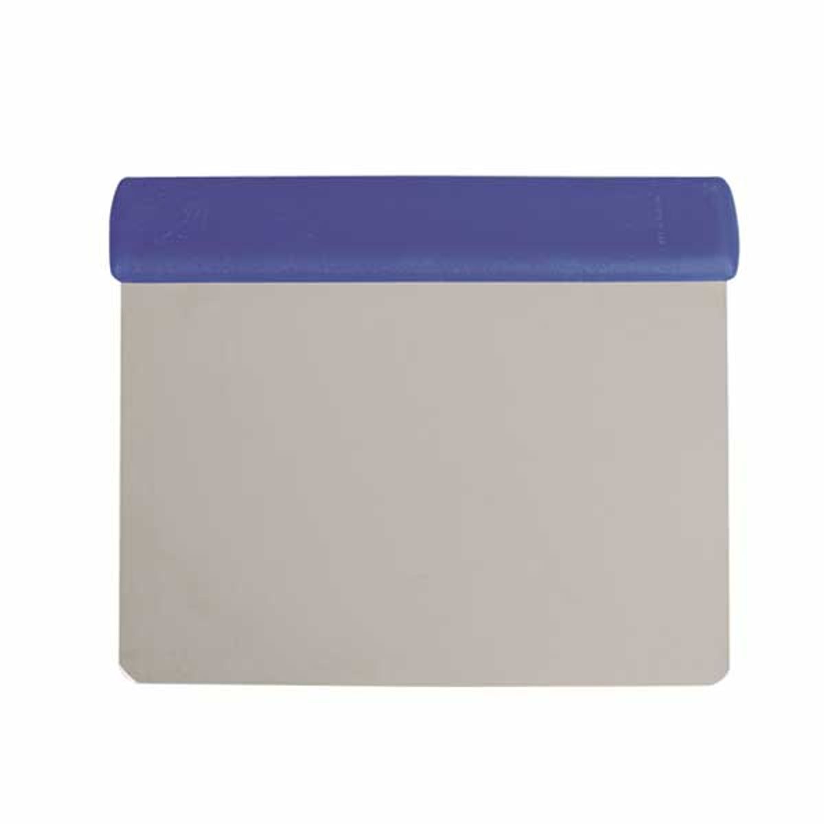 Blue metal spatula
