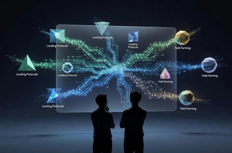 Editorial hero image for DeFi for Beginners: Understanding Decentralized Finance in 2025