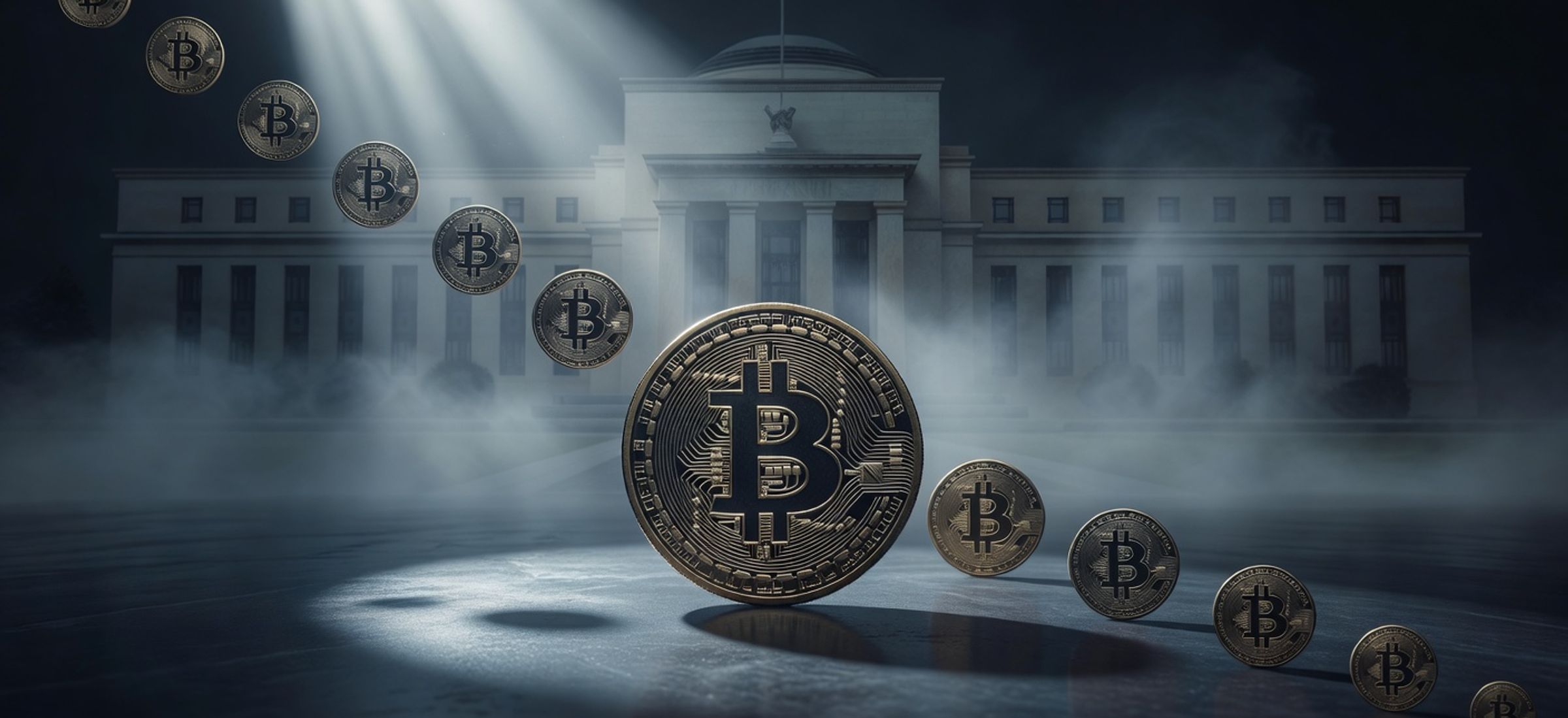 Editorial hero image for Bitcoin Faces FOMC Pressure as Fed Signals No Rate Cuts in 2026