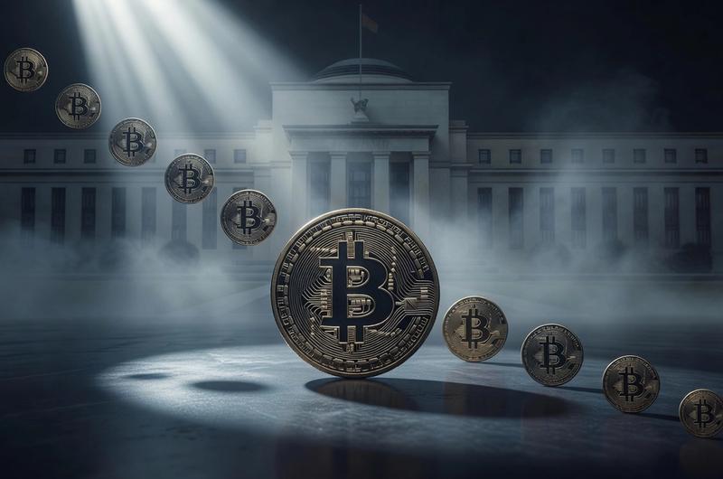 Editorial hero image for Bitcoin Faces FOMC Pressure as Fed Signals No Rate Cuts in 2026