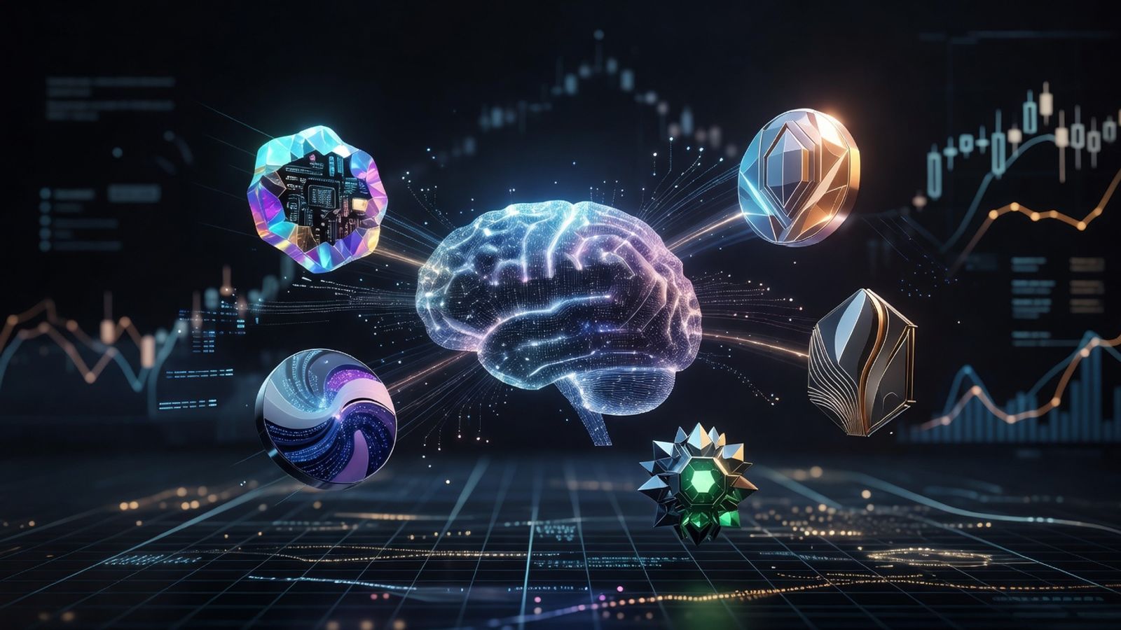 Editorial hero image for AI Crypto: The 5 Best AI Tokens to Watch in 2025