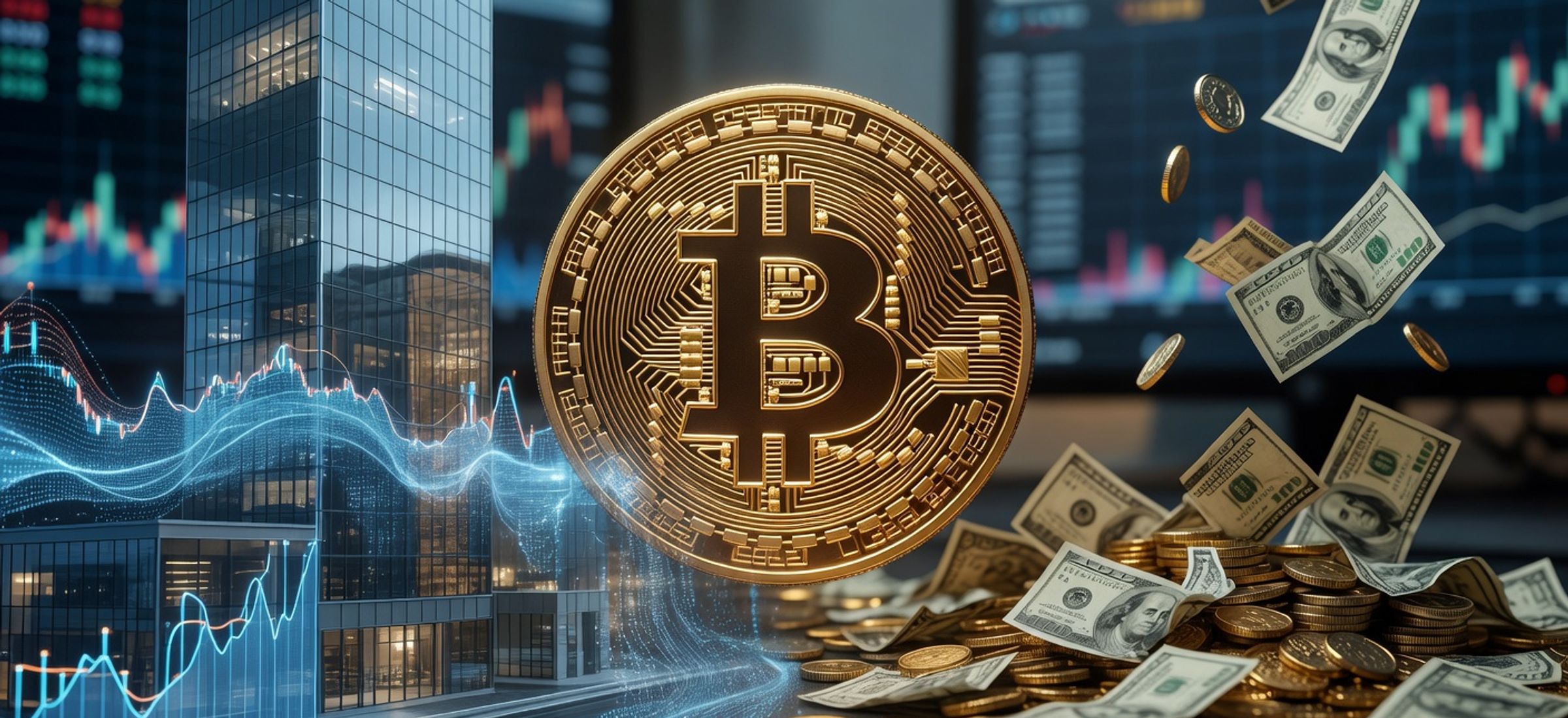 Editorial hero image for Bitcoin Rally Gains Steam as ETFs Log Record $2B Inflows