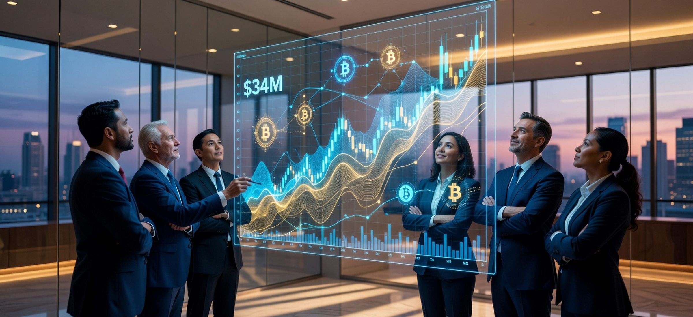 Editorial hero image for Morgan Stanley Launches Spot Bitcoin ETF, Pulls $34M on Day One