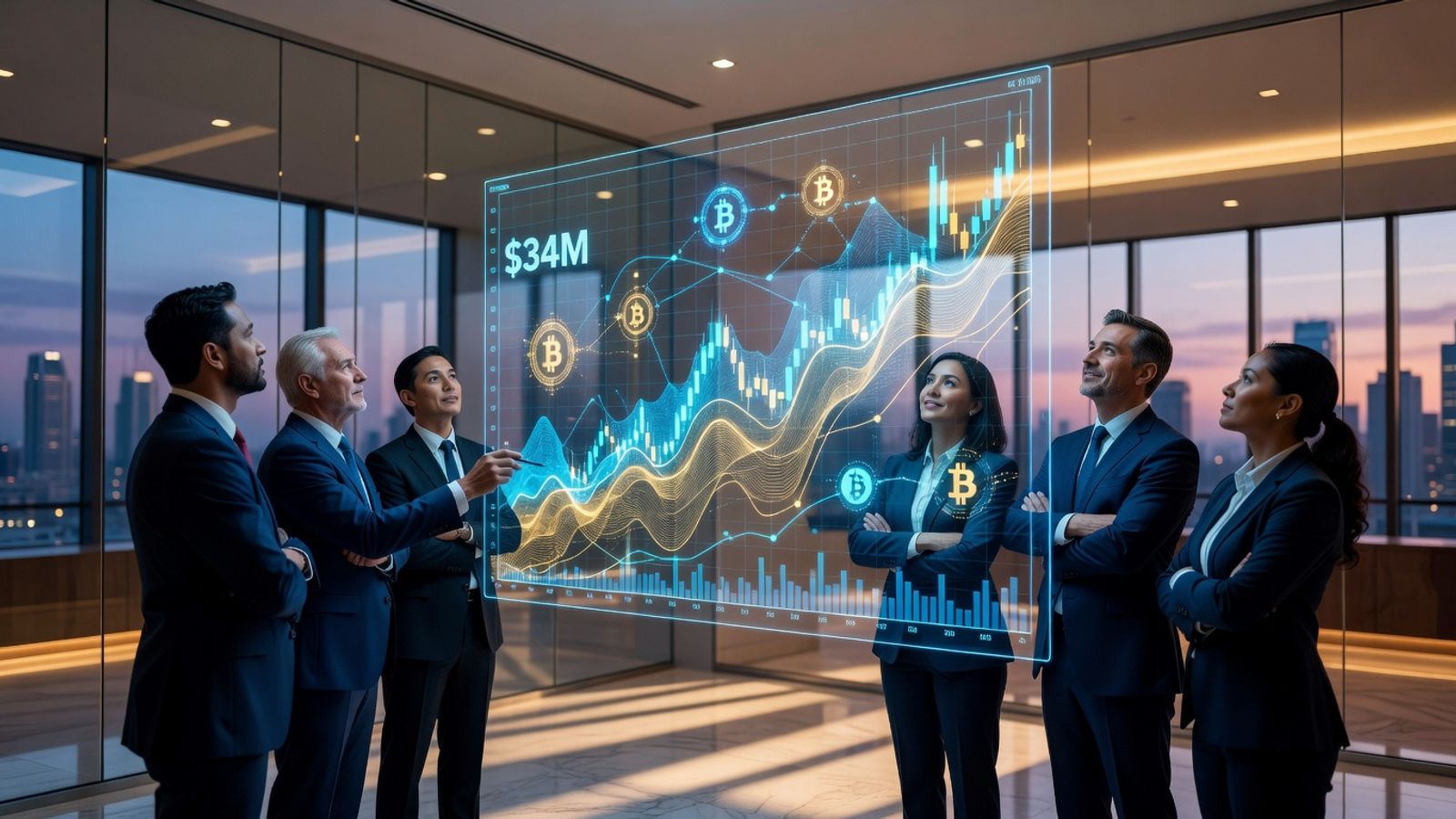 Editorial hero image for Morgan Stanley Launches Spot Bitcoin ETF, Pulls $34M on Day One