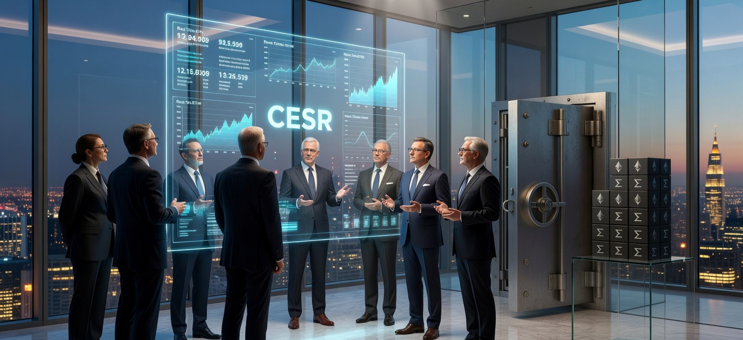 Editorial hero image for CESR and Insurance: How Institutional-Grade ETH Staking Is Redefining TradFi Adoption