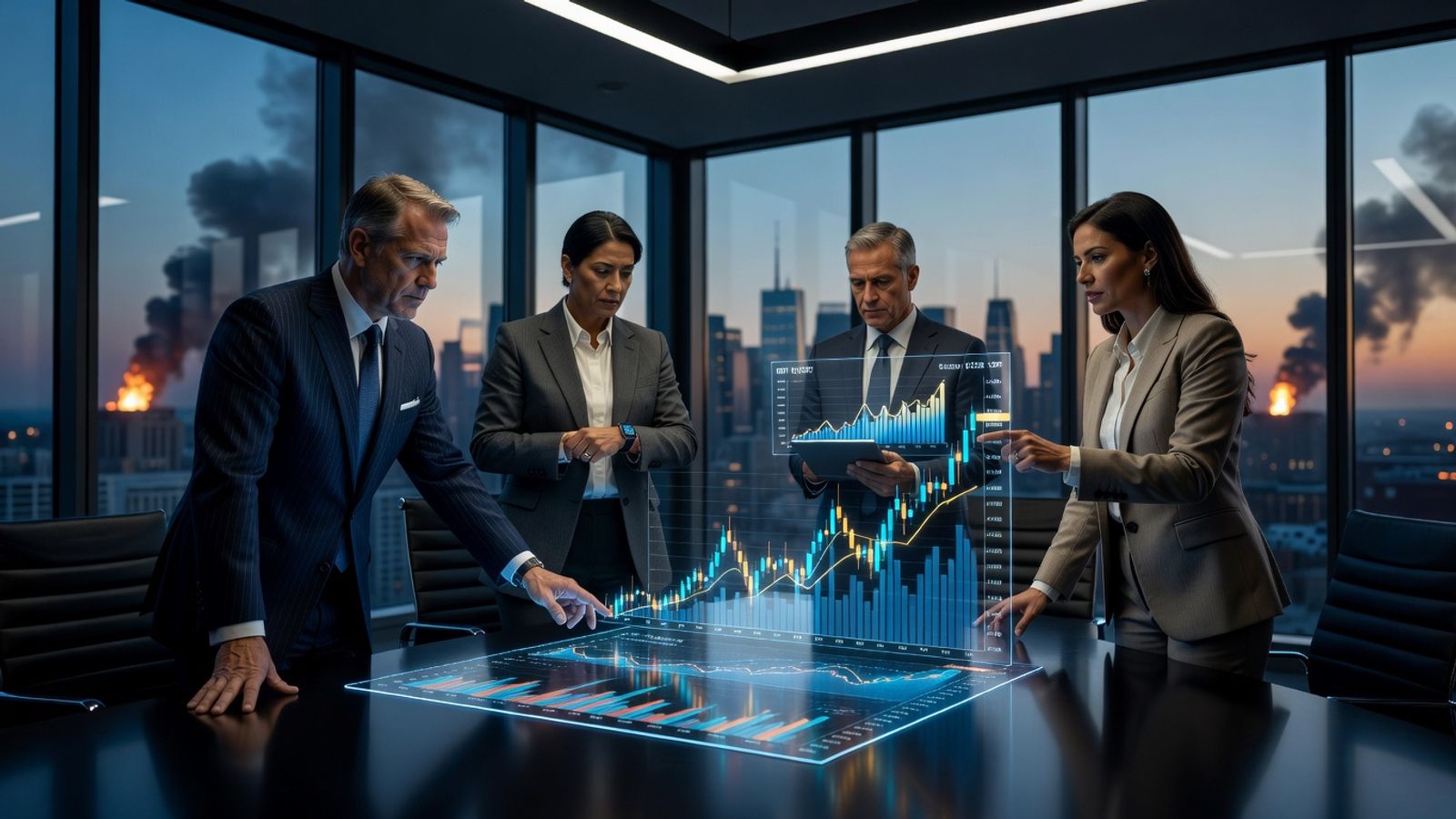 Editorial hero image for Wall Street Accelerates Crypto Amid Turmoil