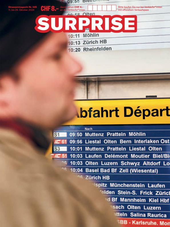 Das Cover eines Surprise Magazins