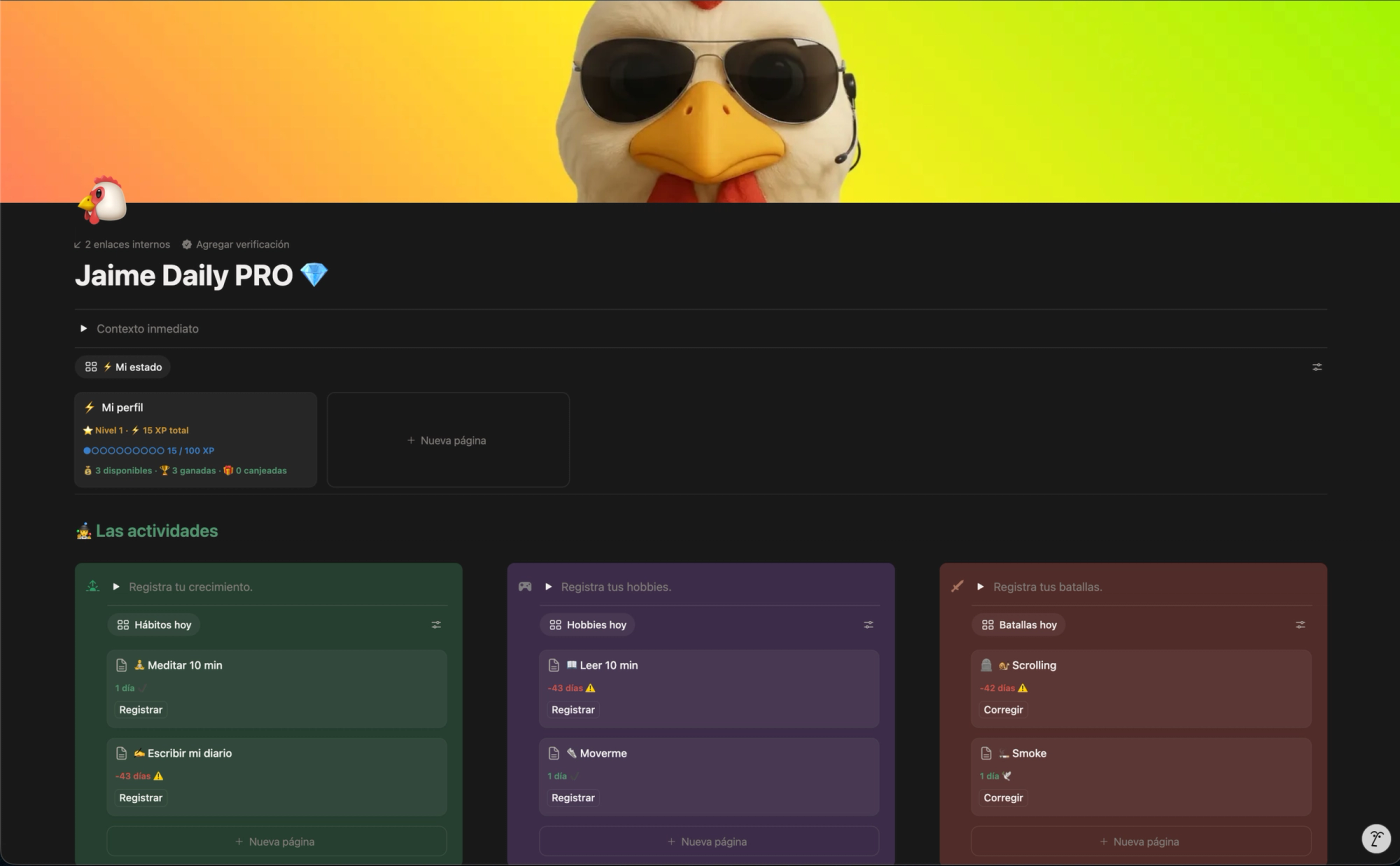 Jaime dashboard