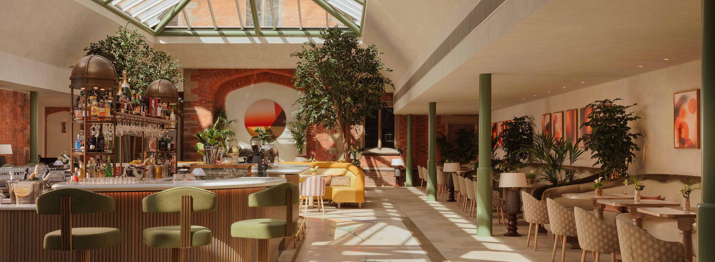 The Orangery — glass-roofed room