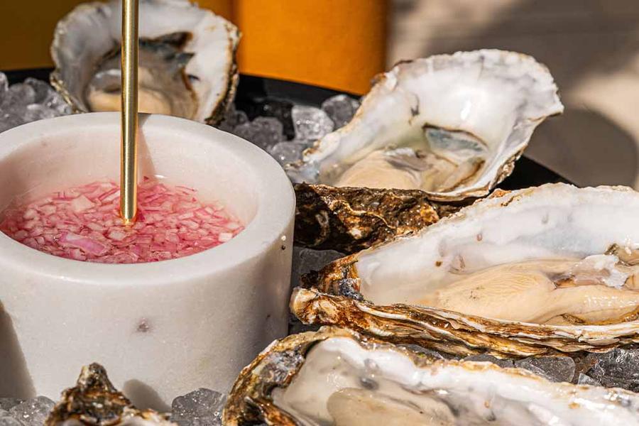 Champagne & oysters