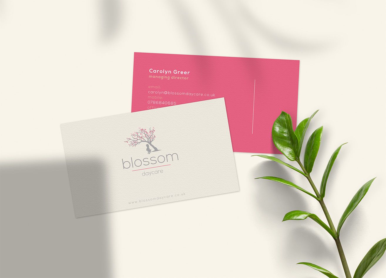 Blossom Daycare mockup 1