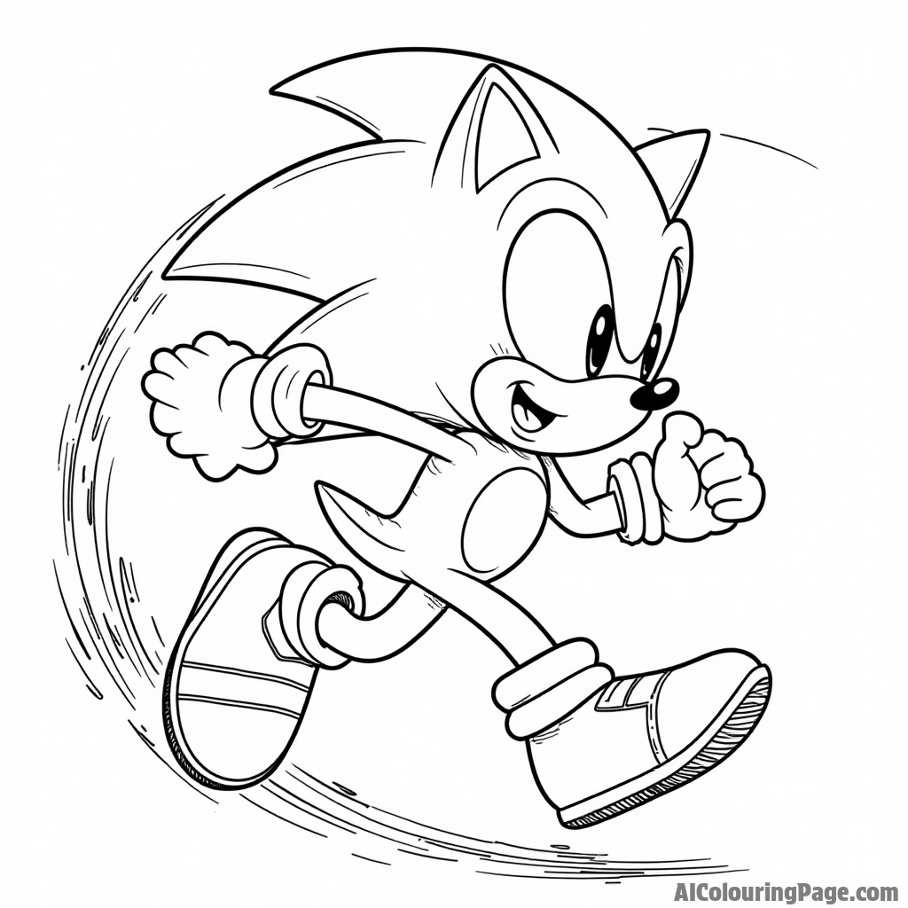 Sonic's World: Fun Coloring Pages for All Ages