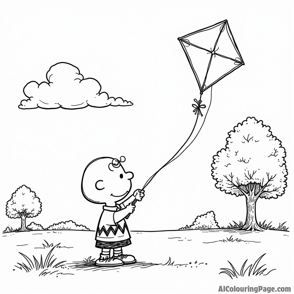 Free Charlie Brown Coloring Pages