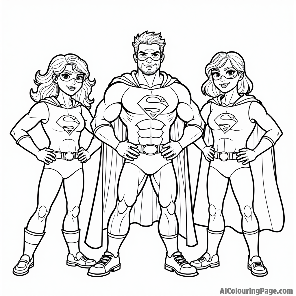 A taco superhero team assembling to save the world from boring food, ready for action and adventure.