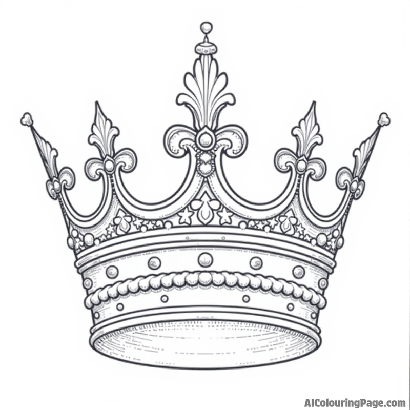 The Queen of Hearts' crown