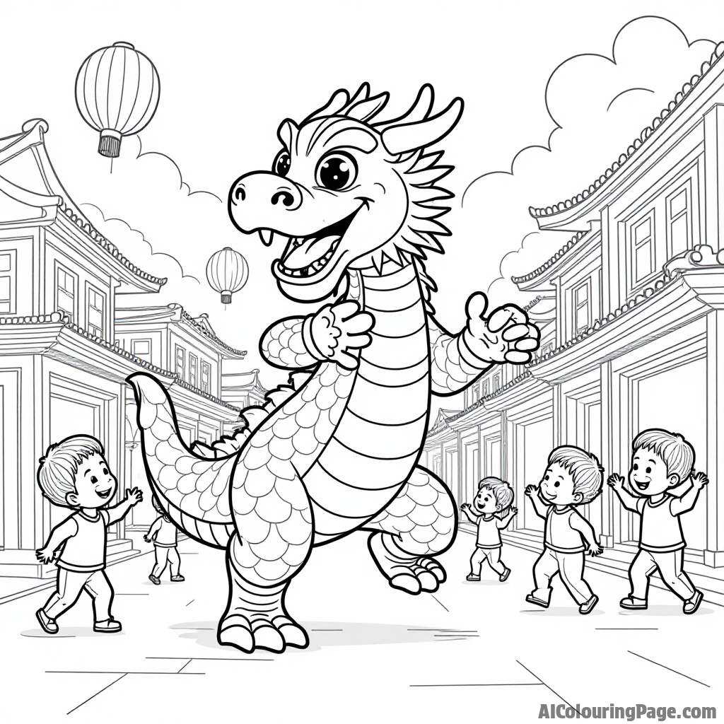 Free Chinese New Year Coloring Pages