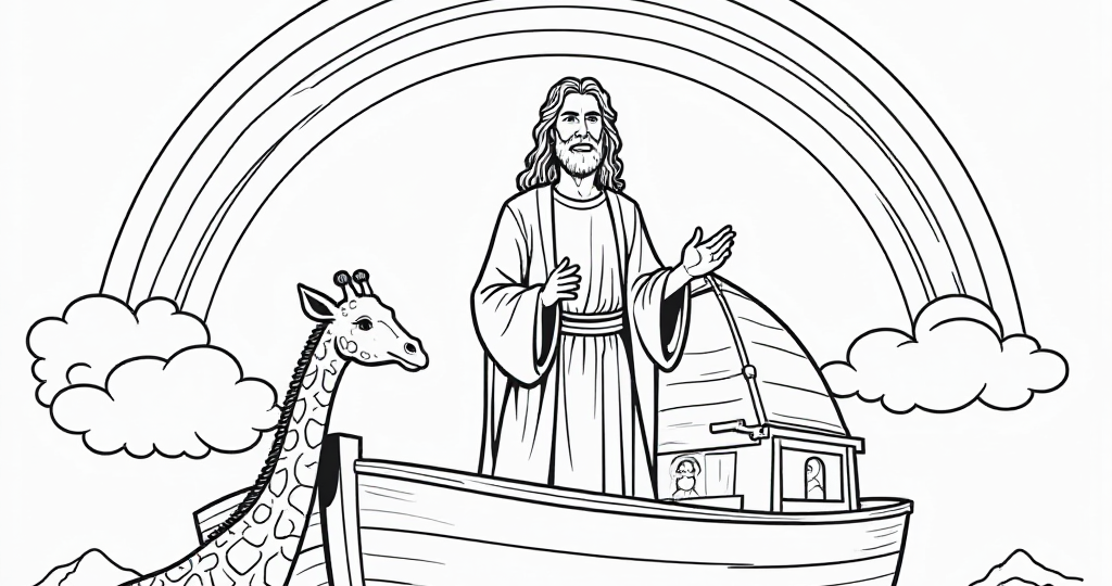 Free Noahs-ark Coloring Pages