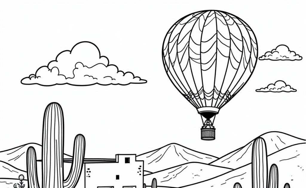 Free New Mexico Coloring Pages