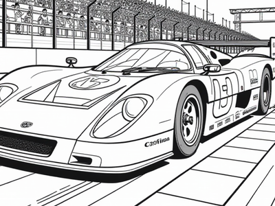 Free Nascar Coloring Pages – free printable coloring page