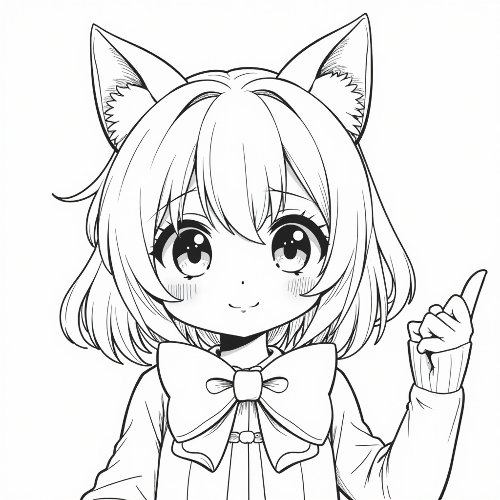 Color Your World with Kuromi Using These 4 Adorable Coloring Page Prompts