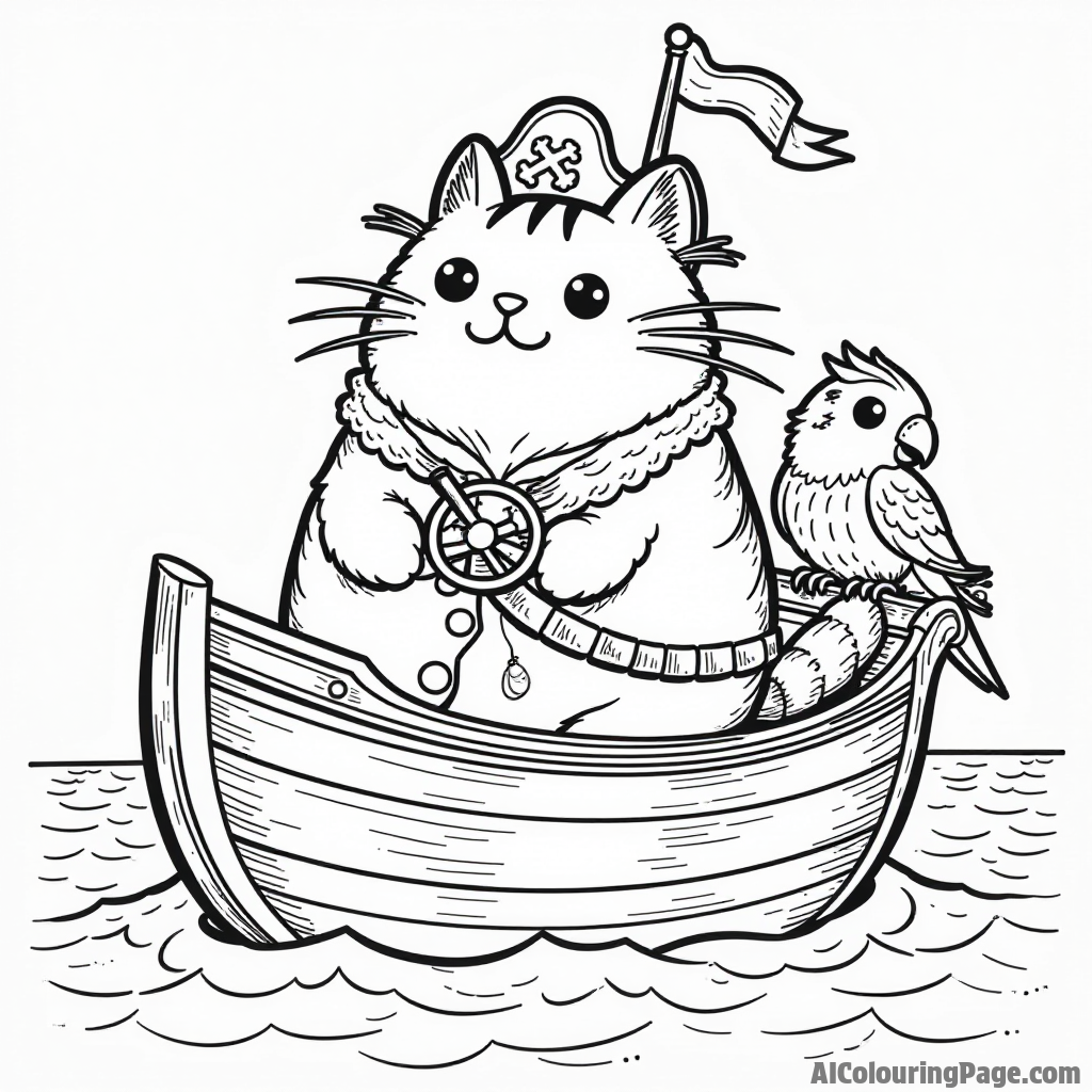 Free Pusheen Coloring Pages