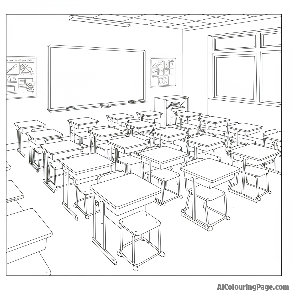Free Back to School Coloring Pages