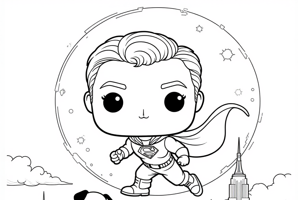 Free Funko Pop Coloring Pages