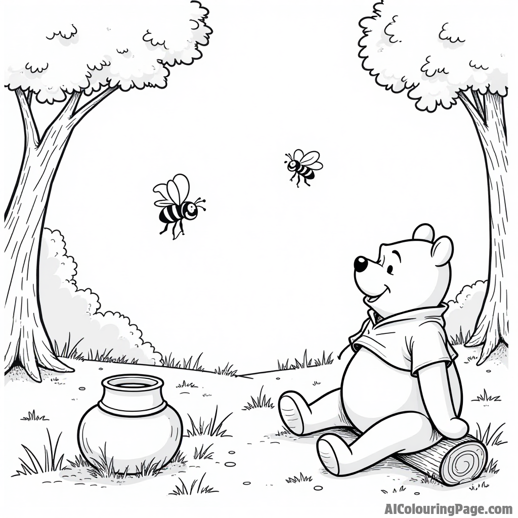 Free Winnie The Pooh Coloring Pages