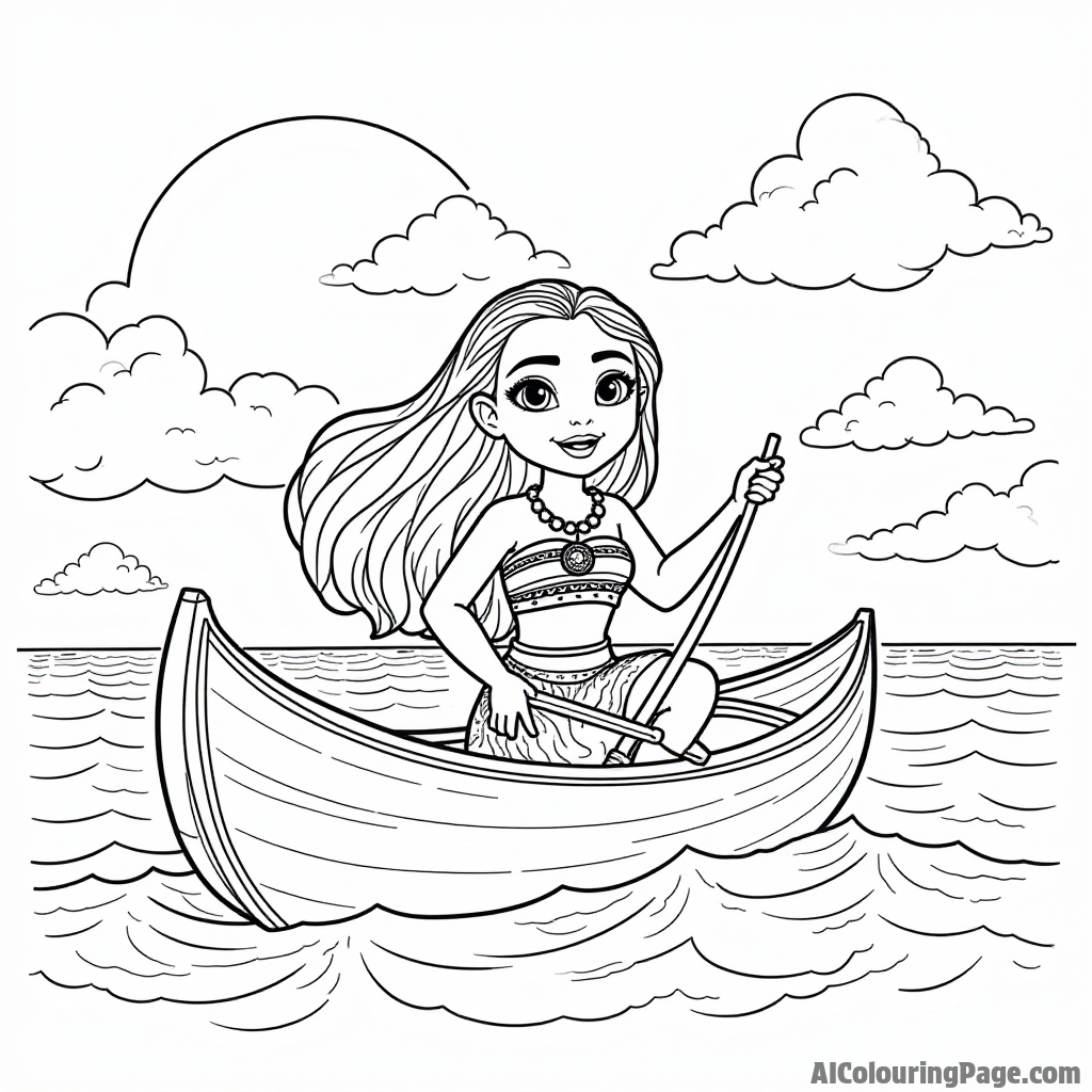 Free Moana Coloring Pages