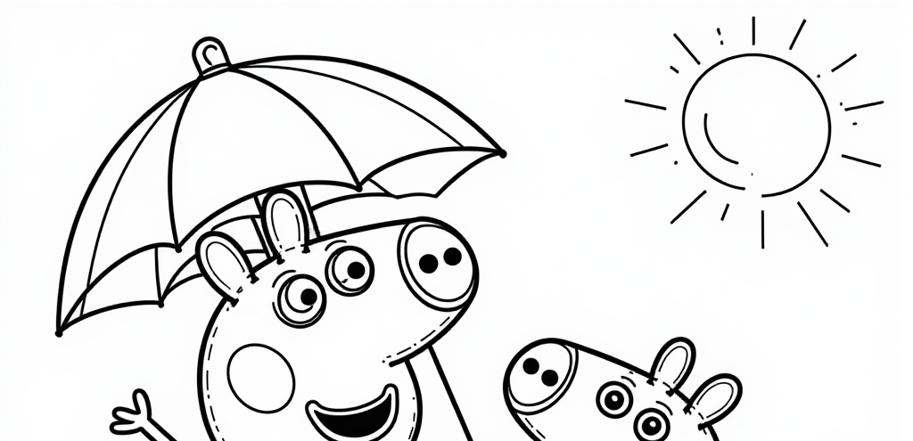 Free Peppa-pig Coloring Pages