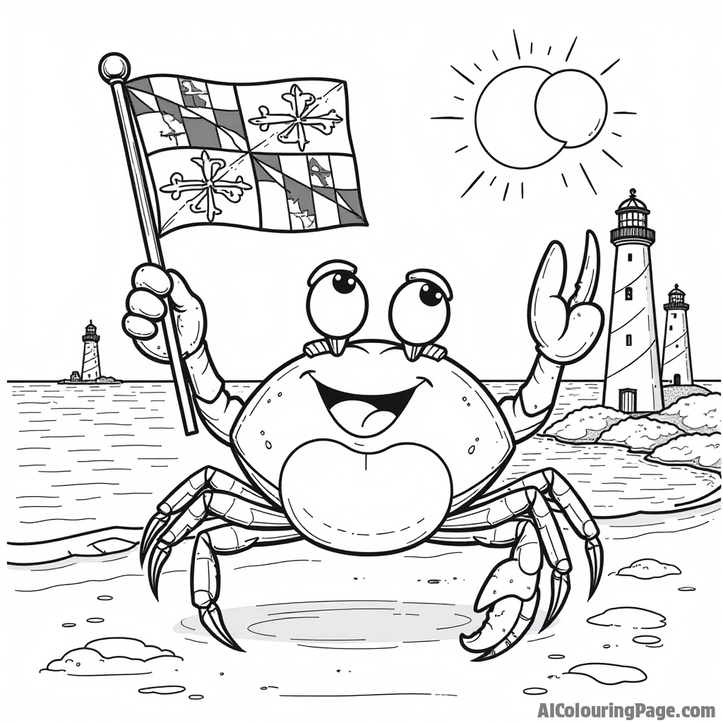 Free Maryland Coloring Pages