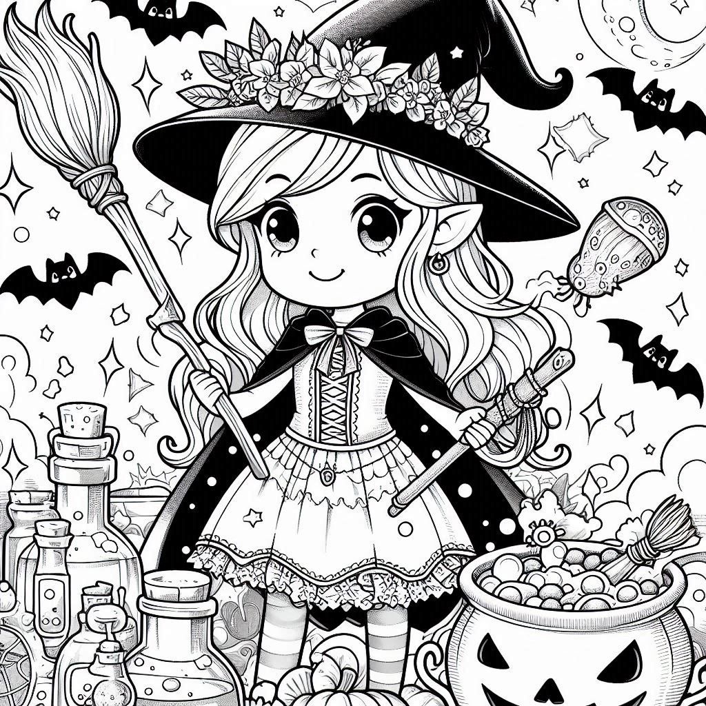 Creative Halloween Coloring Pages for a Spooky Good Time