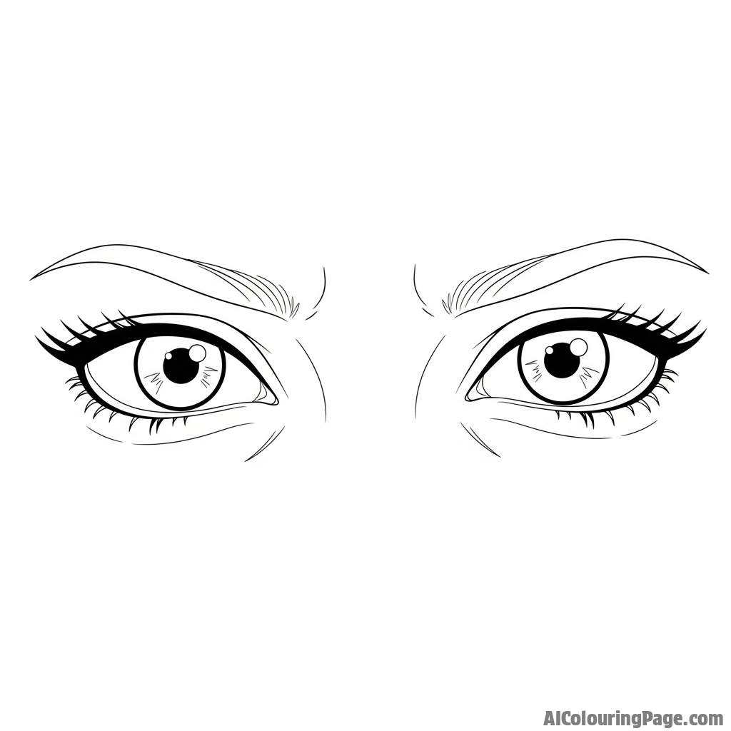 A stylized close-up of Aphmau’s eyes, filled with emotion.