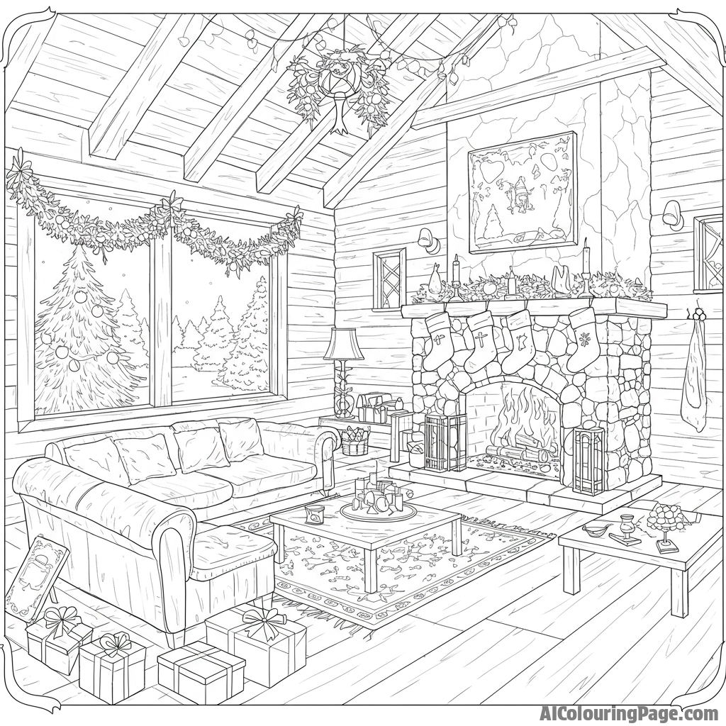 Free Holiday Coloring Pages