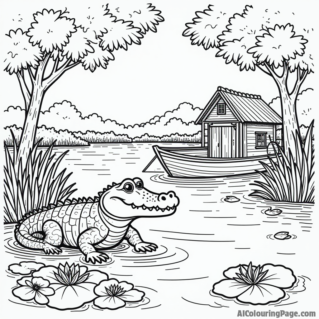 Free Louisiana Coloring Pages